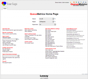Queuemetrics Admin Interface